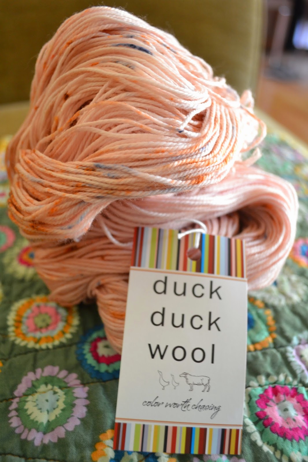 Susan B. Anderson Duck Duck Wool yarn giveaway!