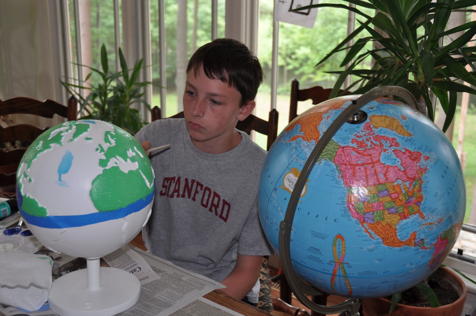 Hot Ideas for a Cooler Painting A MiniGlobe