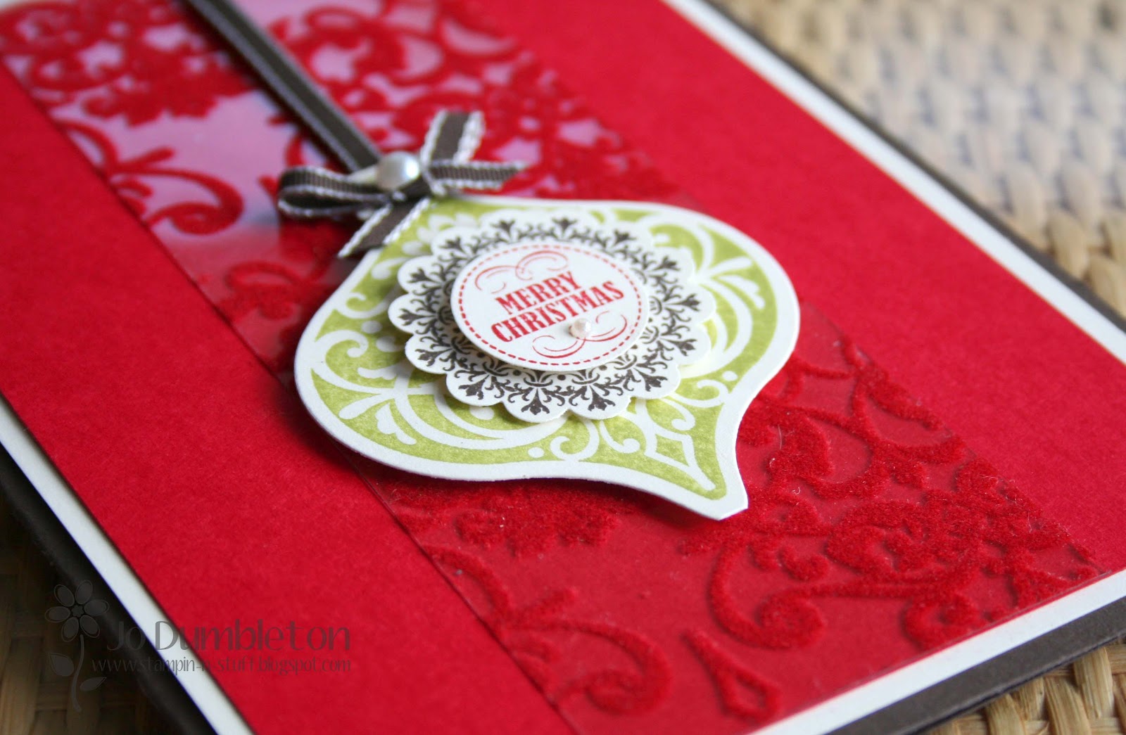 Stampin' 'n Stuff Ornament Keepsake Bundle Class Cards