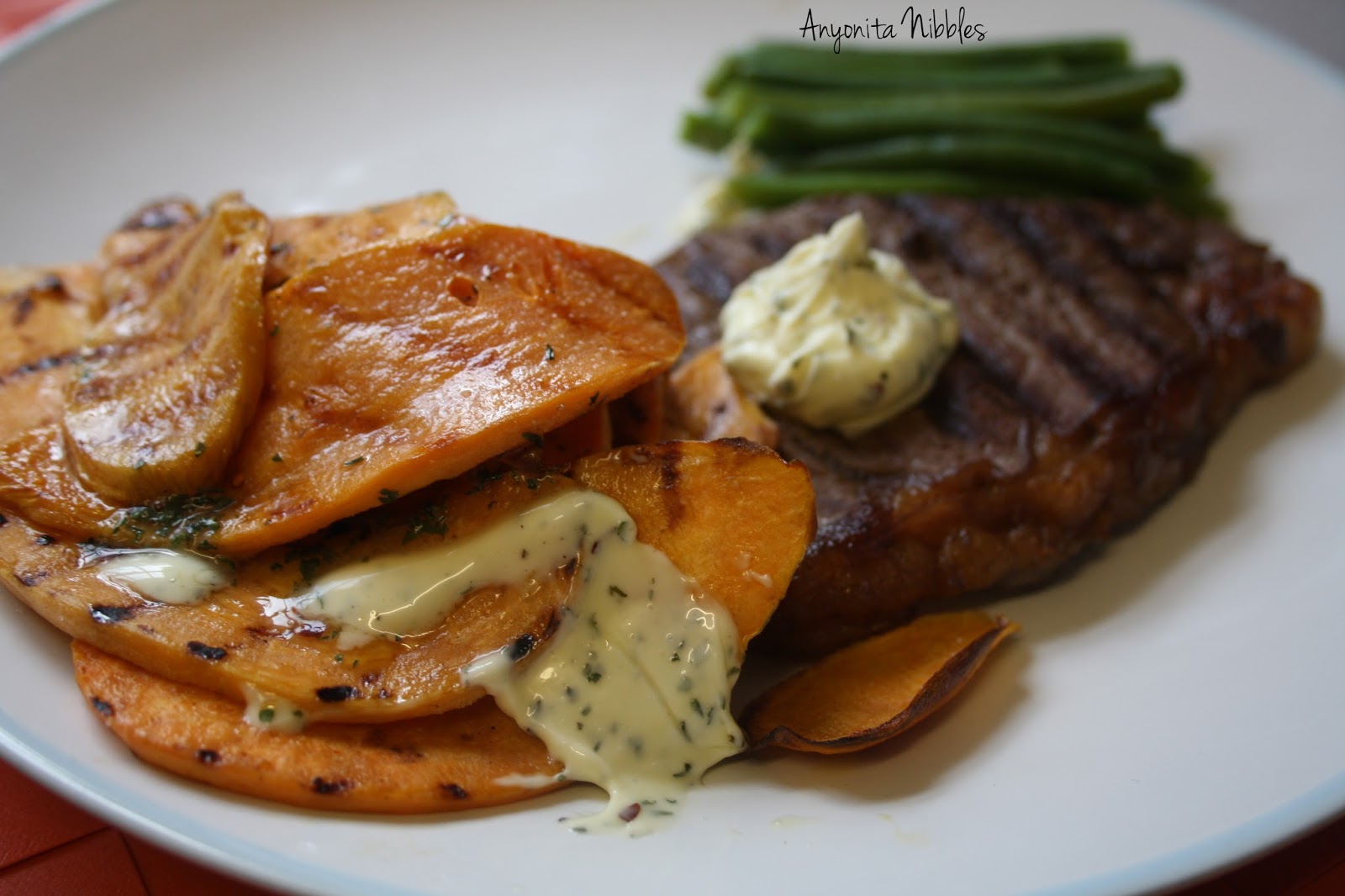 Anyonita Nibbles Gluten Free Recipes Gluten Free Porterhouse Steak with Grilled Sweet Potato