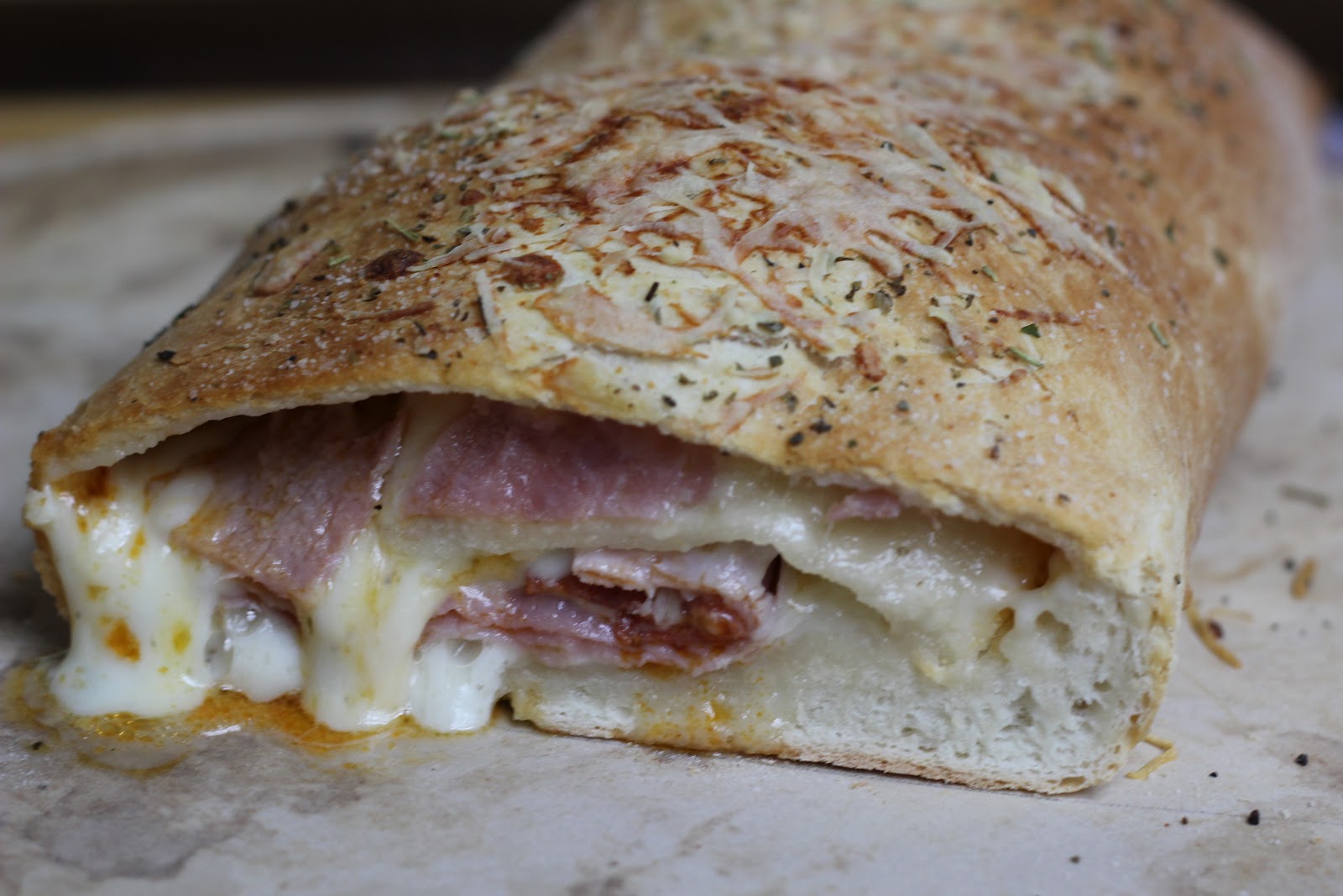 Three Yellow Lemons Stromboli