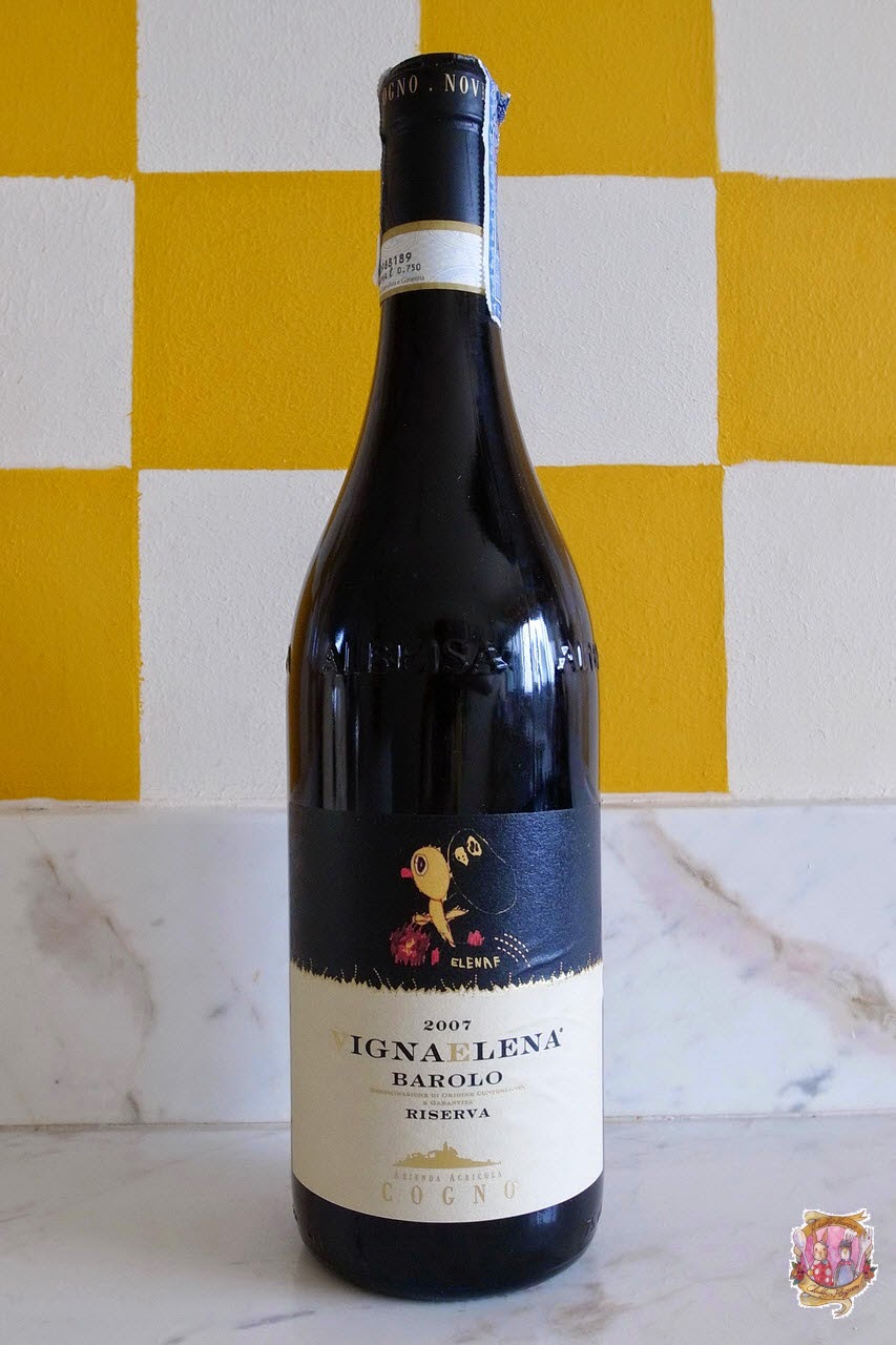 Deadly Bunny & Chubby Penguin Elvio Cogno Barolo Vigna Elena Riserva 2007