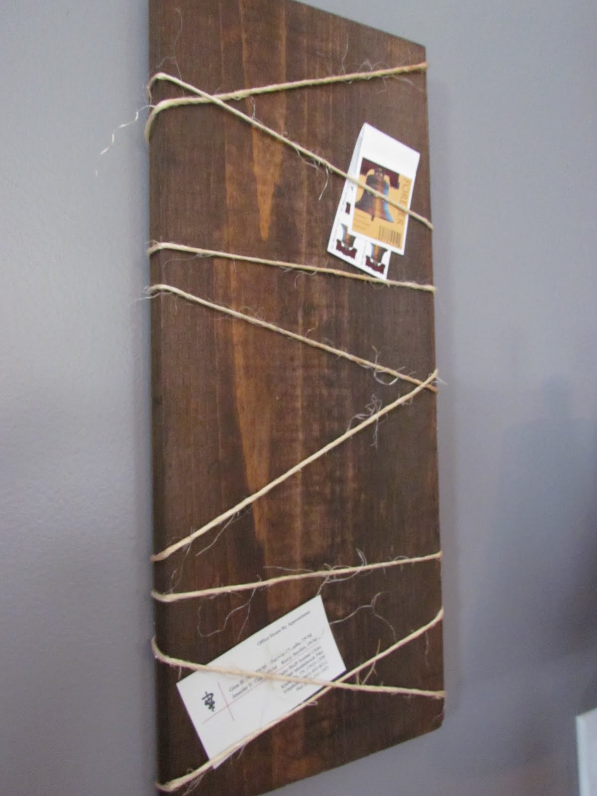 Southern Whim Wood Hanging Note Board