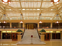 Rookery Lobby; Chicago - Burnahm and Root, Wright