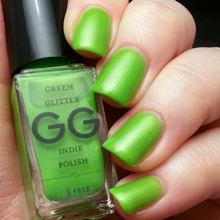 Let's Begin Nails GG Indie Polish Wizard of Oz Collection Swatch and