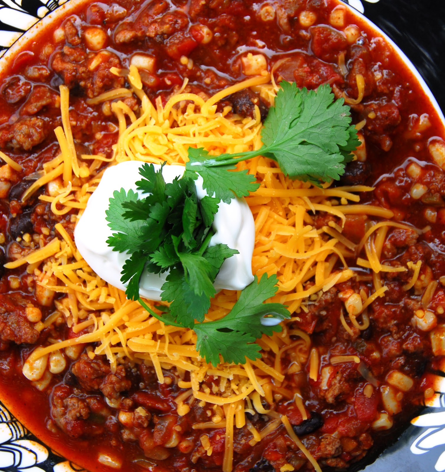 Cooking With Wine (In A FishbowlSized Glass) Black Bean Chili with