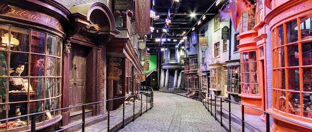 Harry Potter Diagon Alley Google streetview
