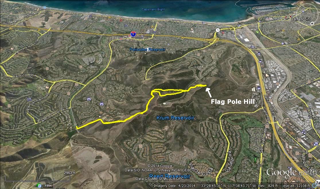 Iron Hiker Flag Pole Hill