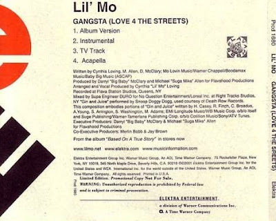 Lil’ Mo – Gangsta (Love 4 The Streets) (Promo CDS) (2001) (320 kbps)
