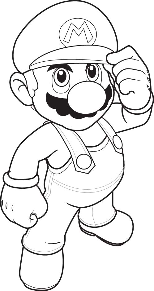 9 Free Mario Bros Coloring Pages for Kids >> Disney Coloring Pages