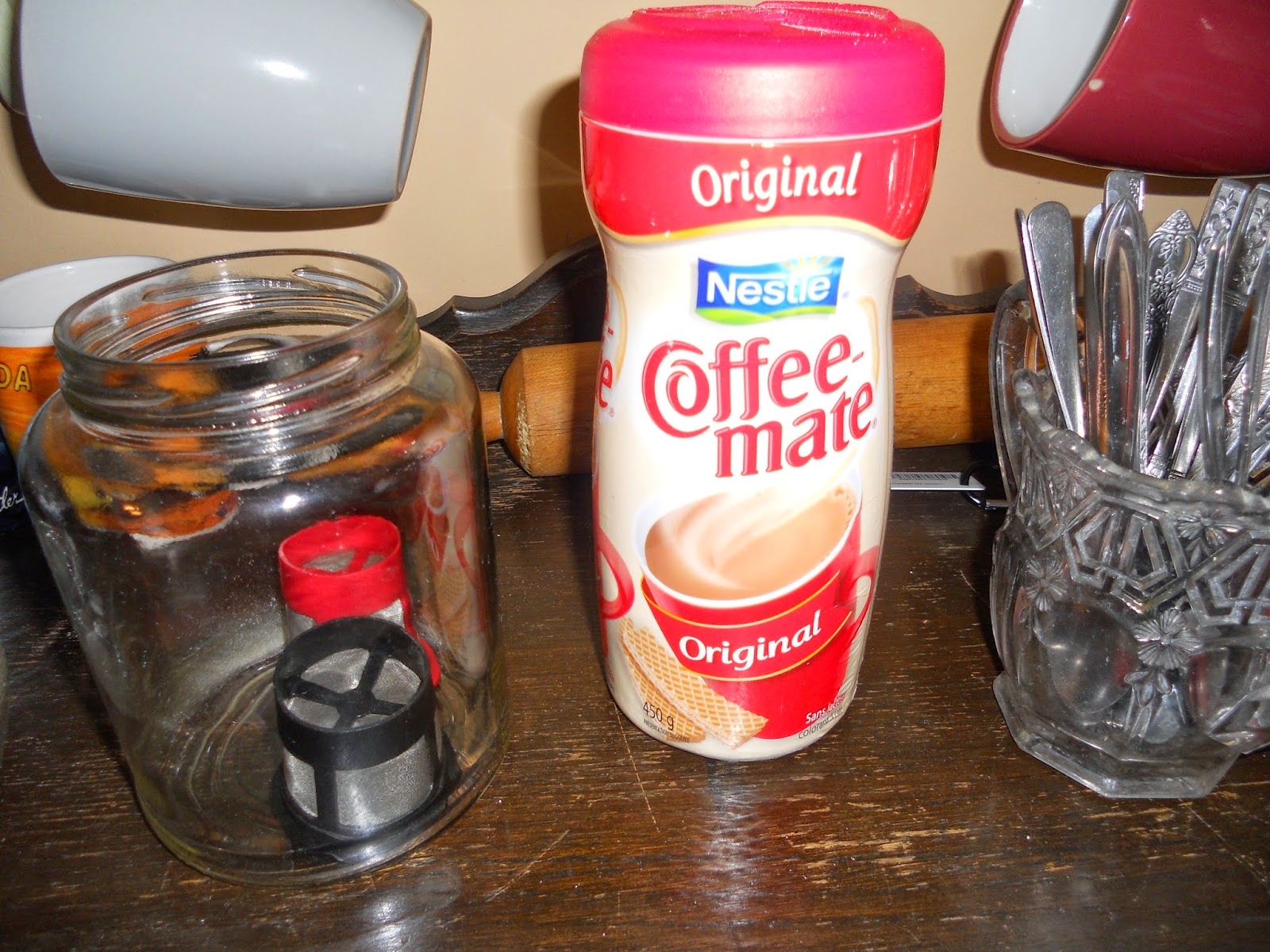Yesterday and Today Coffee Creamer to Storage
