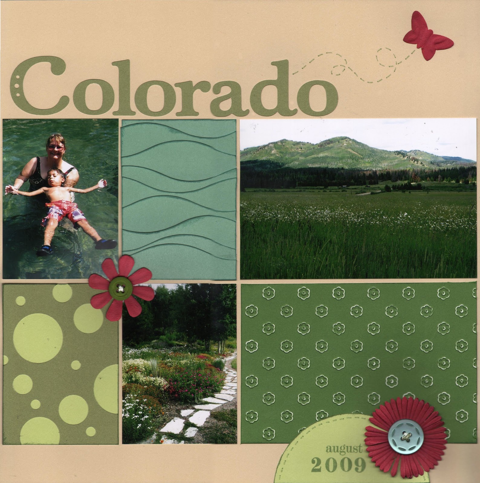 Even More Scrapping! Colorado Layout