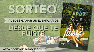 Sorteo en Books and Paradise