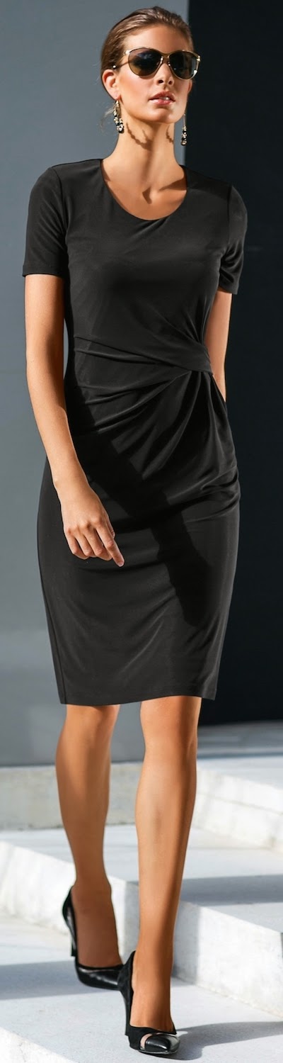 MADELEINE Black Dress