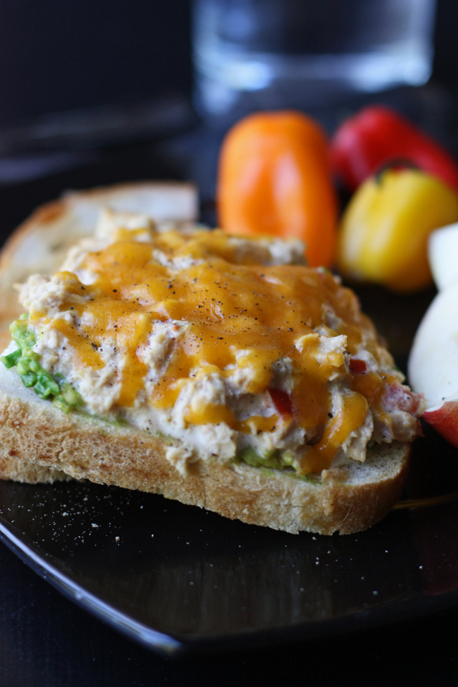 Everyday Reading Cheddar Tuna Melts