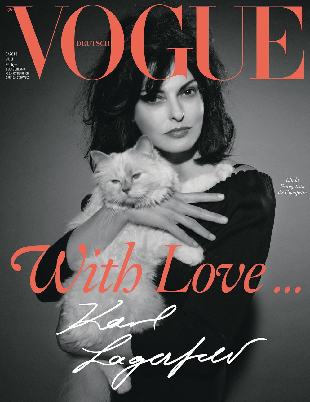 Vogue's Covers Linda Evangelista
