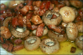  Cogumelos Salteados com Bacon
