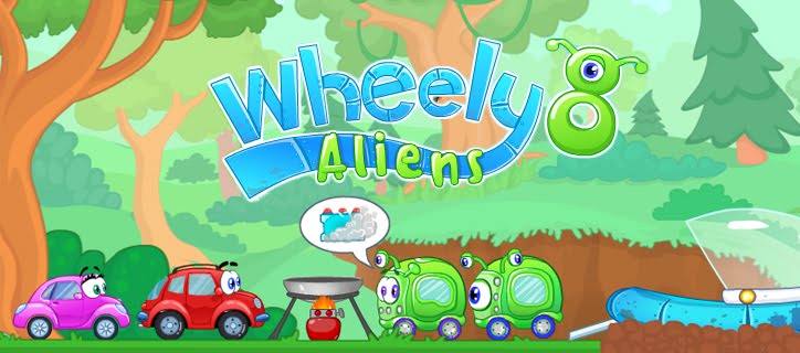 Wheely 8 Aliens - Free online puzzle game