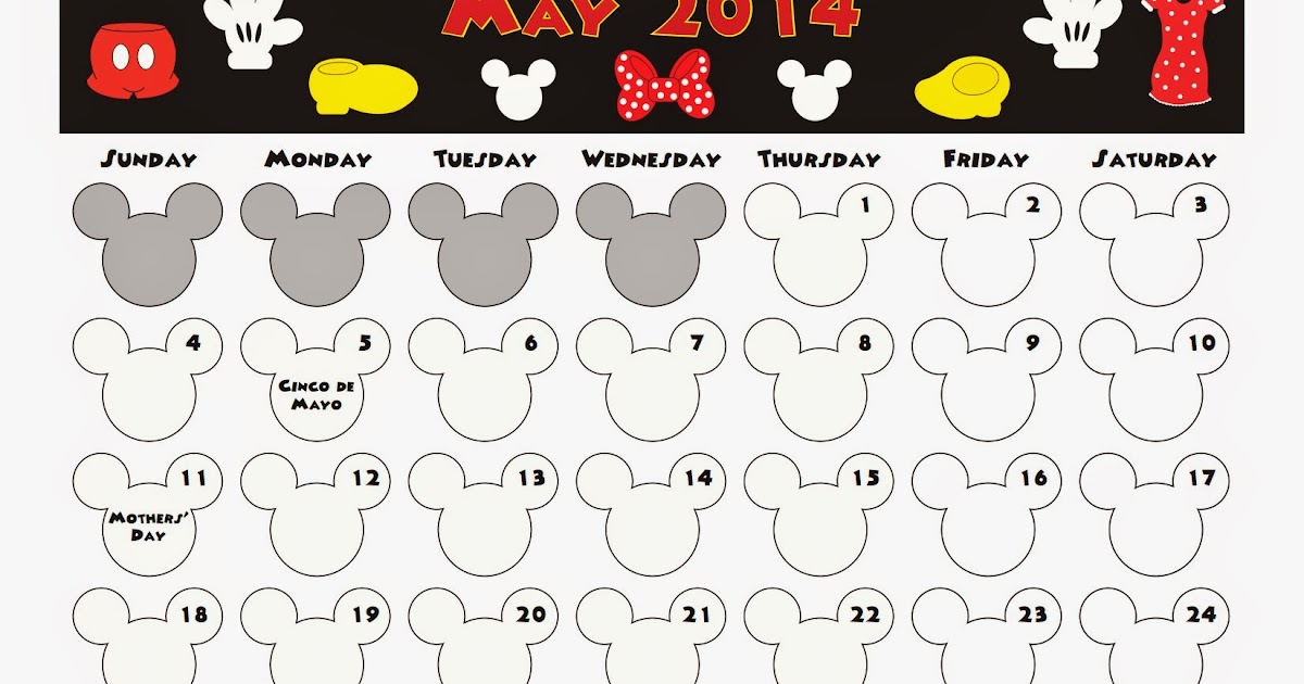 Magically Melissa: May 2014 Calendar