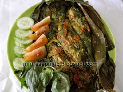 Pepes Ikan Mas Presto Cara Membuat Pepes Ikan Mas Sunda Tulang Lunak