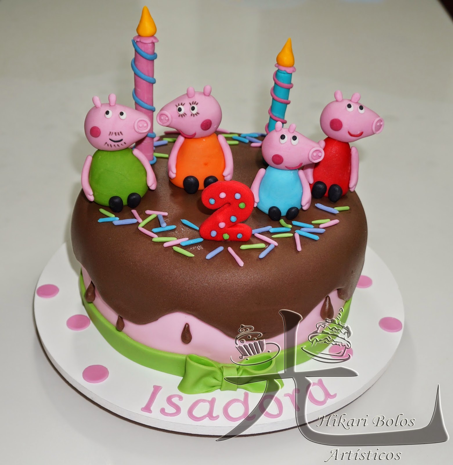 Hikari Bolos Artísticos Peppa Pig