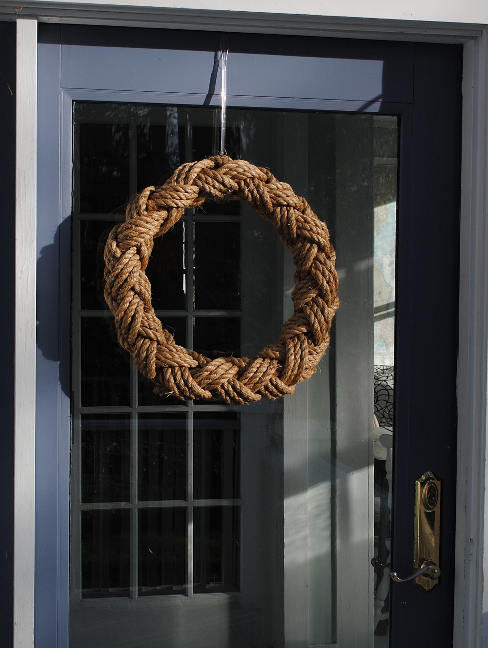 CUrchin Knot Rope Wreath