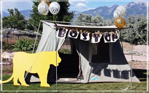 Tatamba Blog de Decoración: UN CUMPLEAÑOS CON DECORACIÓN SAFARI