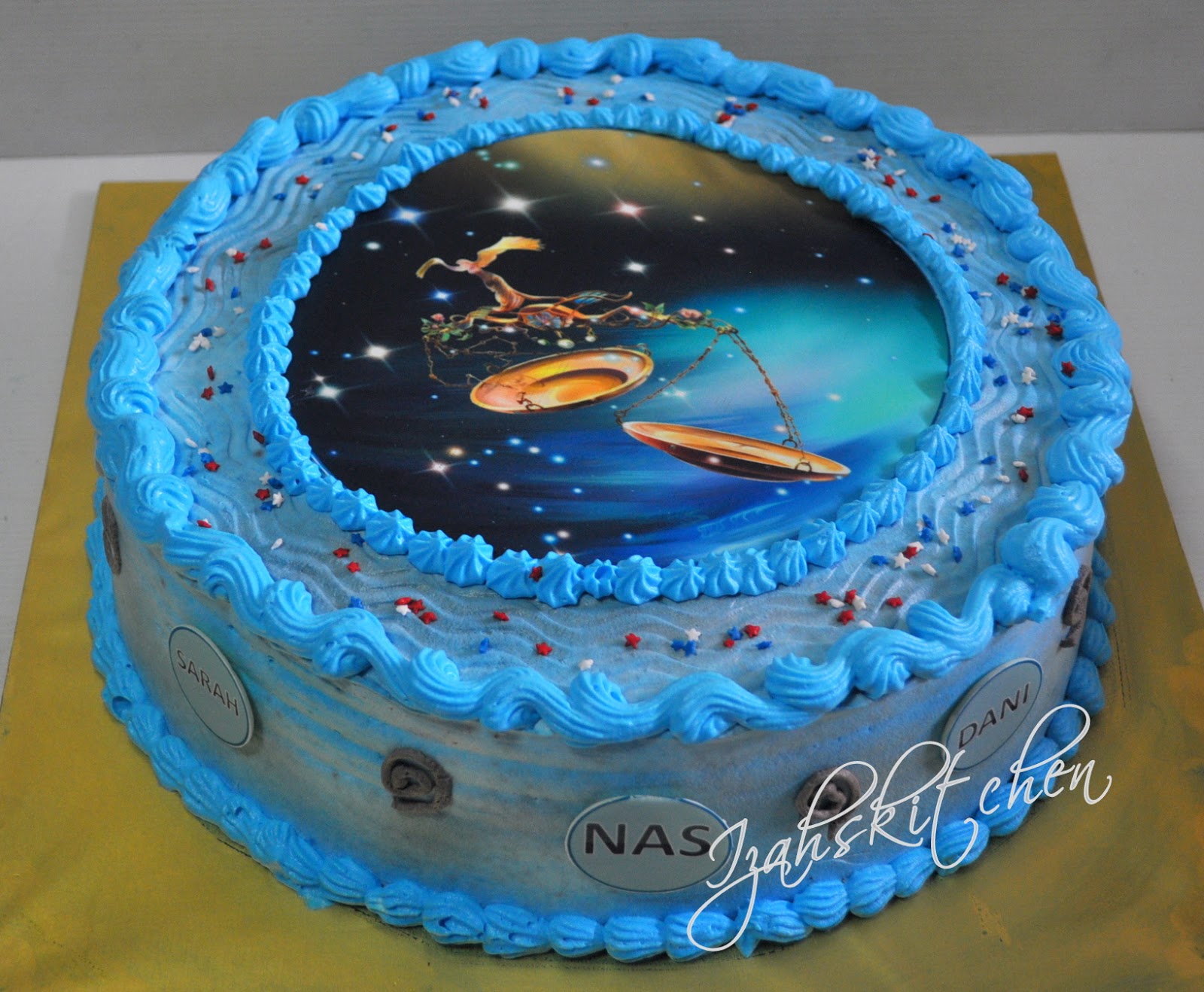 Izah S Kitchen Zodiac Libra Theme Cake