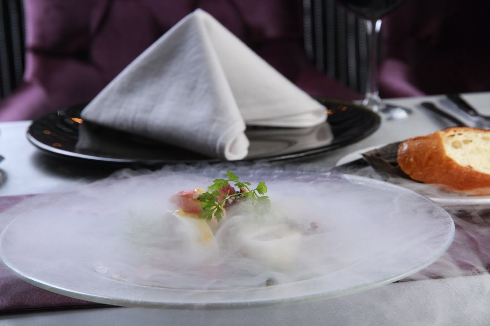 Chef Raman liquid nitrogen In cooking By Chef Raman