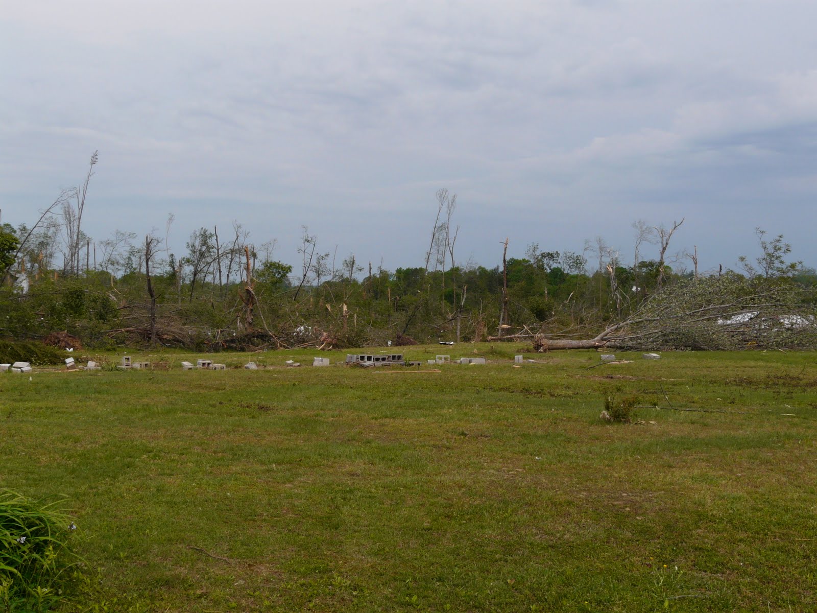 Flat Rock, Alabama Tornado Disaster Relief This is after 4 days of