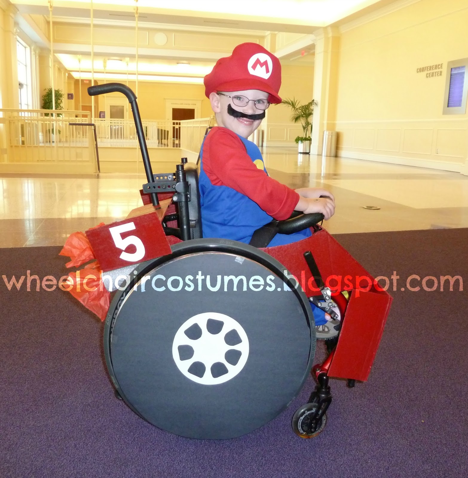 Wheelchair Costumes Mario Kart!