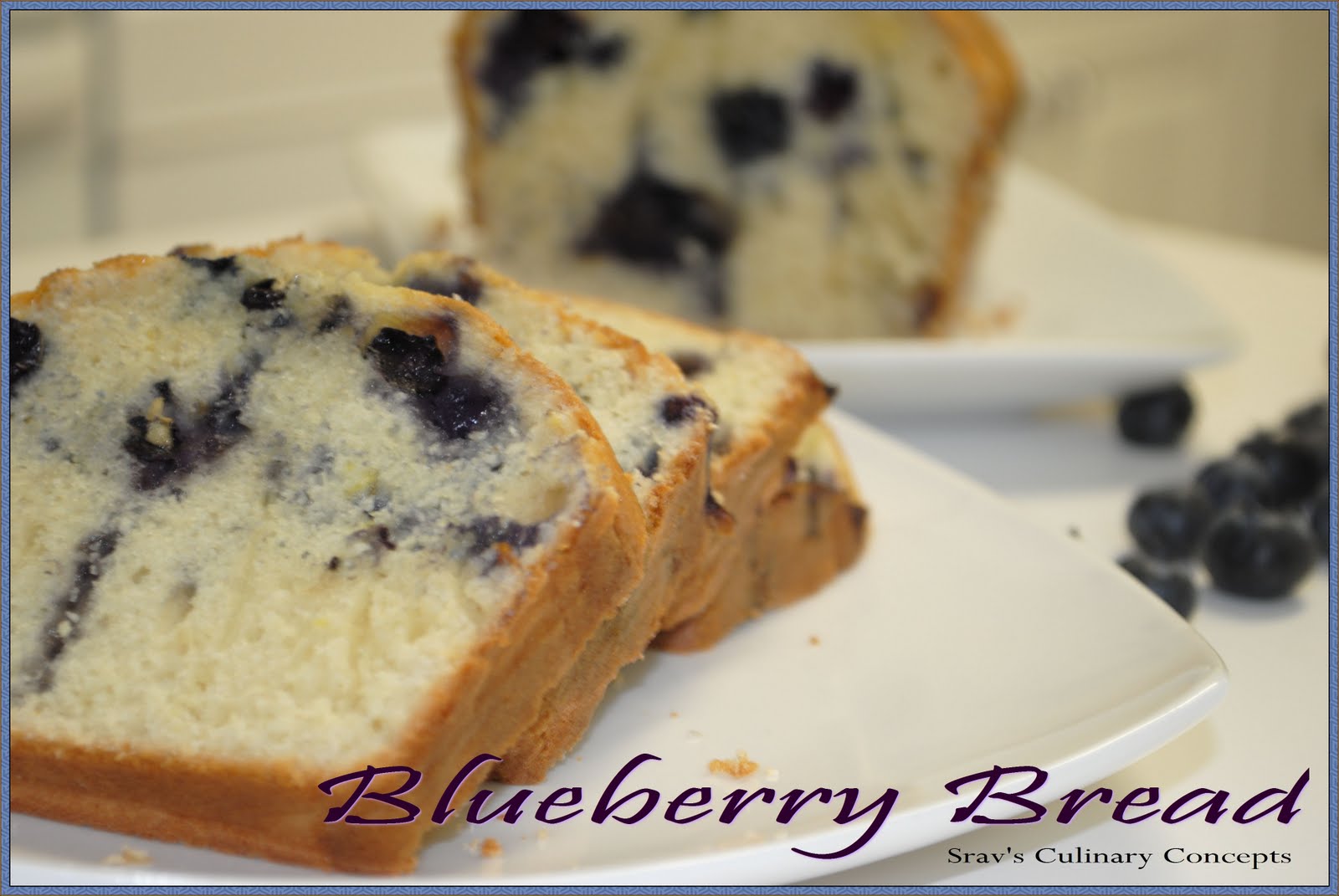 Blueberry bread