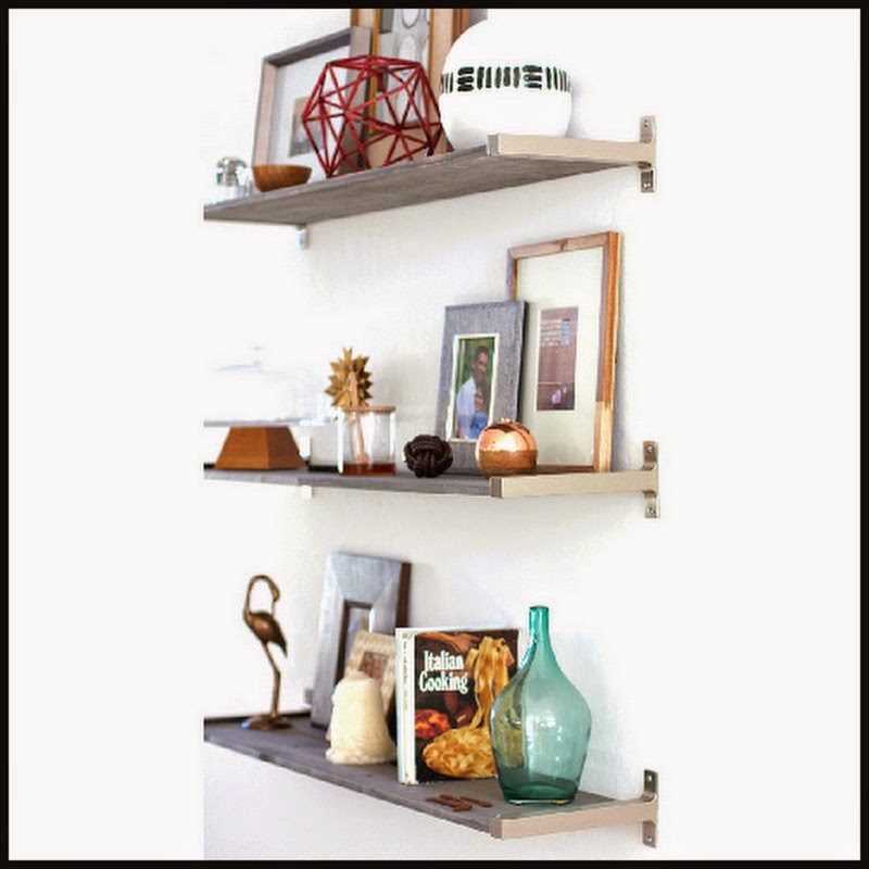 Dollar Store Crafter How To Style Shelves