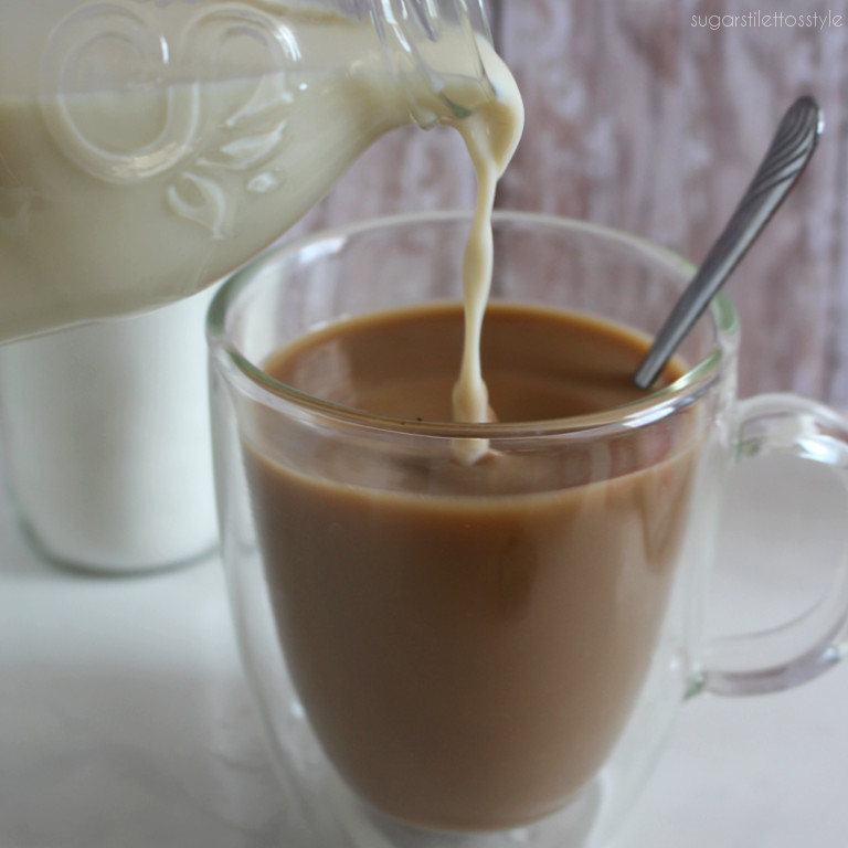 Homemade French Vanilla Coffee Creamer Shaina Glenn