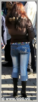 Girls' outfits with Dolce & Gabbana jeans
