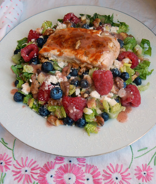Kim's County Line: Main Dish Summer Berry Salad