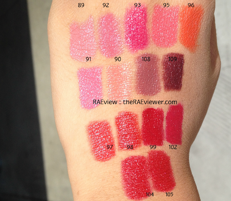 CHANEL New Rouge Allure Luminous Intense Lipstick Review &Swatches 