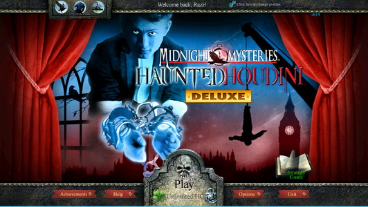 Midnight Mysteries 4 Haunted Houdini Deluxe Setup