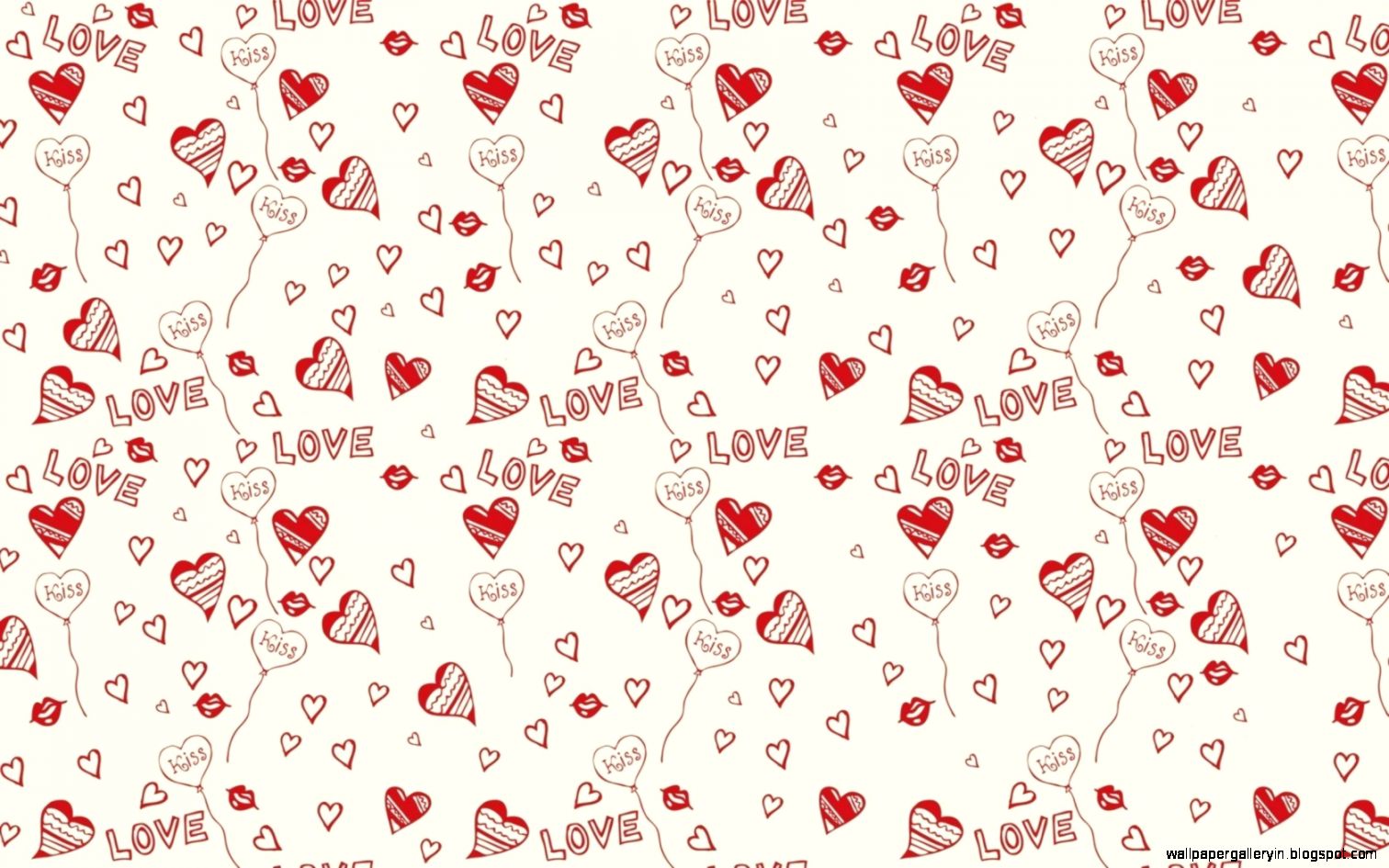 pattern hearts kiss love lips pattern hearts kiss love lips