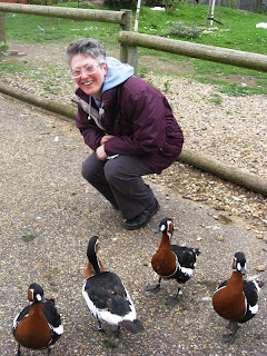 Lola and some ducks