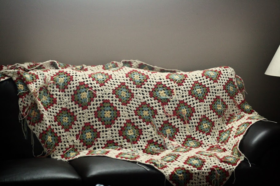 Holly Knitlightly The List Finishing Off Blankets!