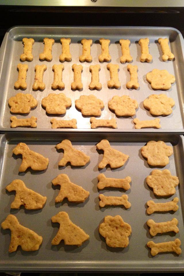 Peanut Butter Dog Biscuits