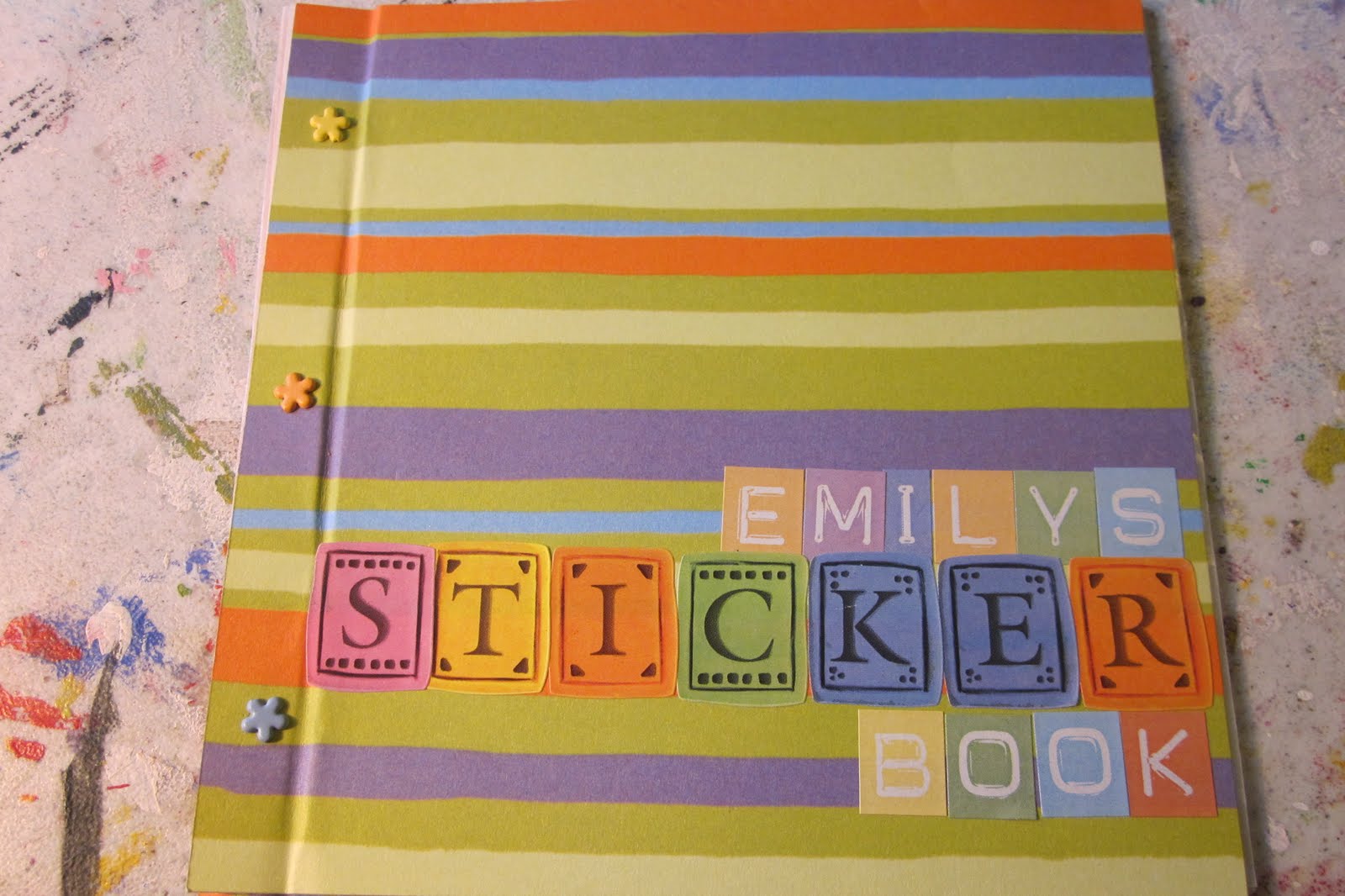 The Green Bird of Happiness How To Make a Sticker Book