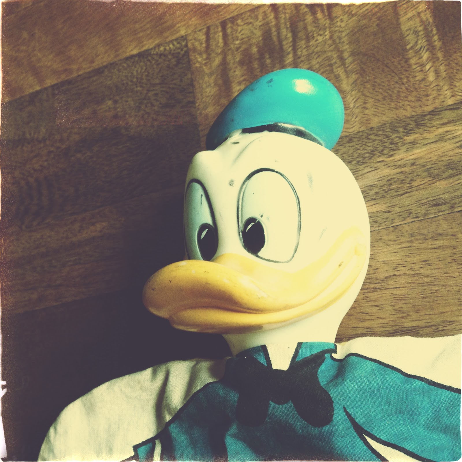 vintage donald duck hand puppet