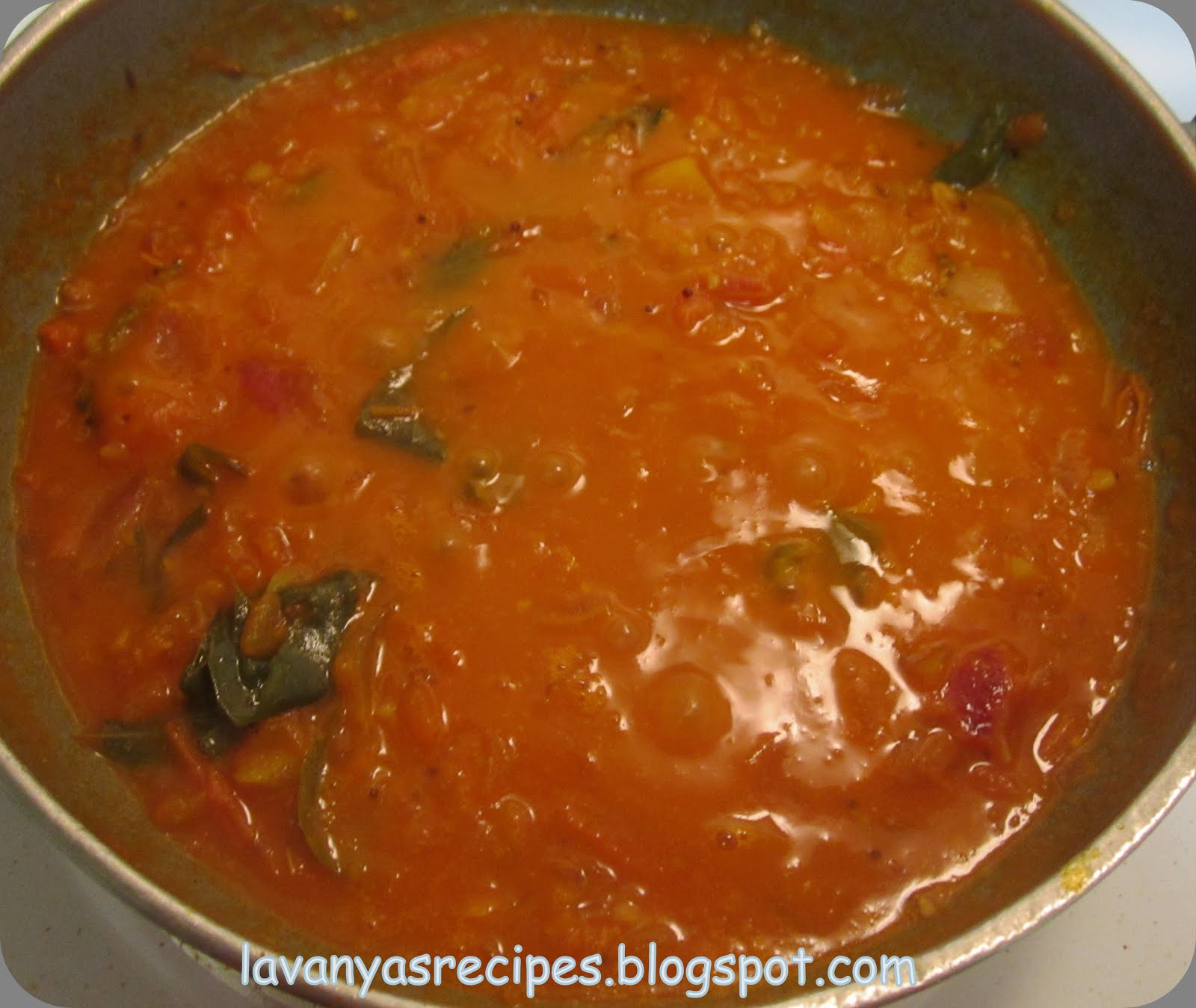 Andhra Style Tomato Curry Diva Likes