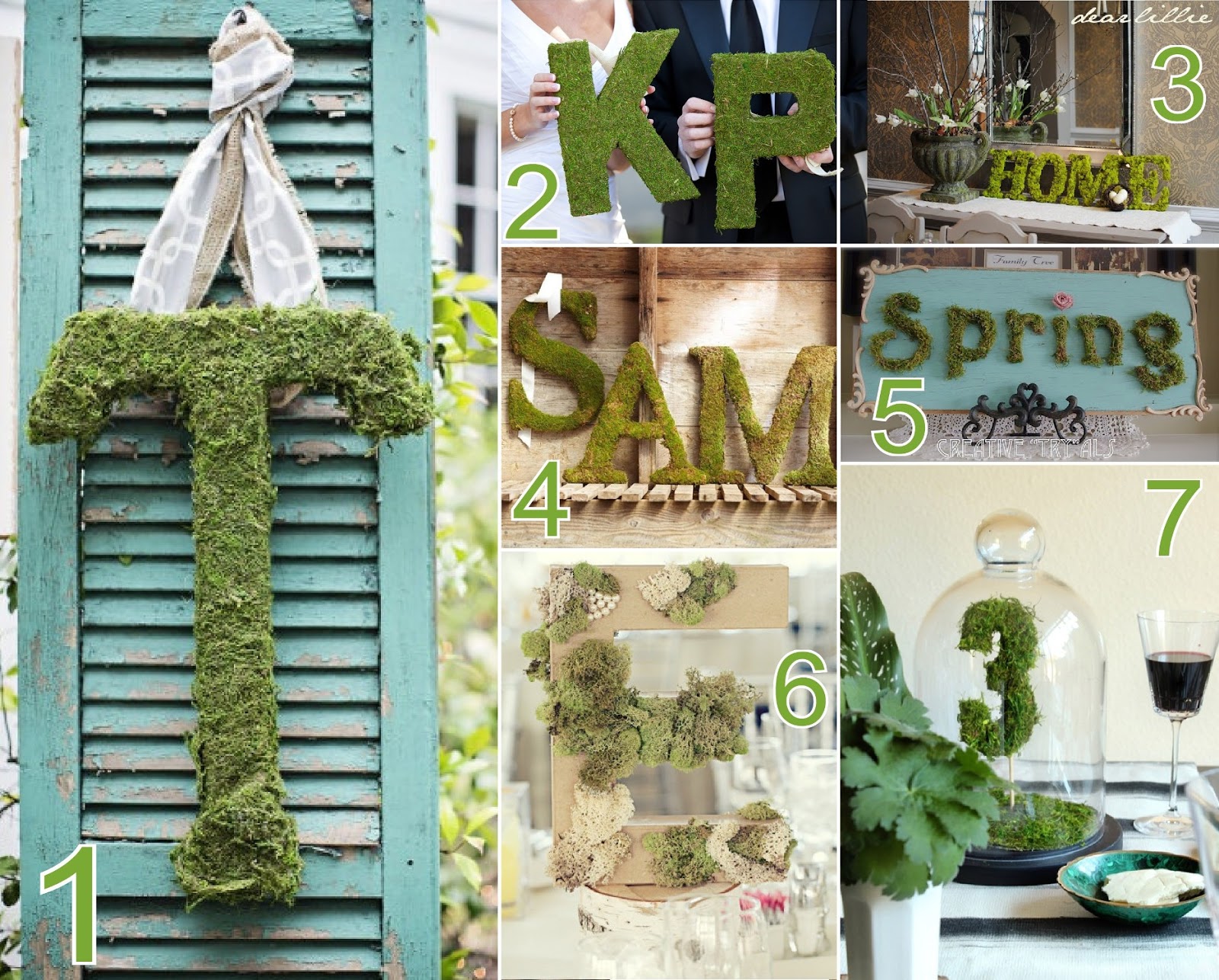 32 Crafts Ideas using Moss - The Scrap Shoppe %