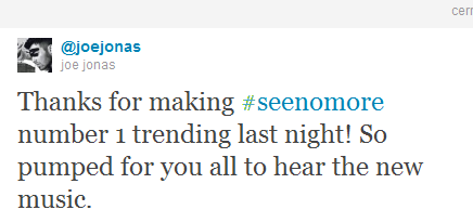 "See No More" será el primer single de Joe Jonas Aviary+twitter-com+Picture+5