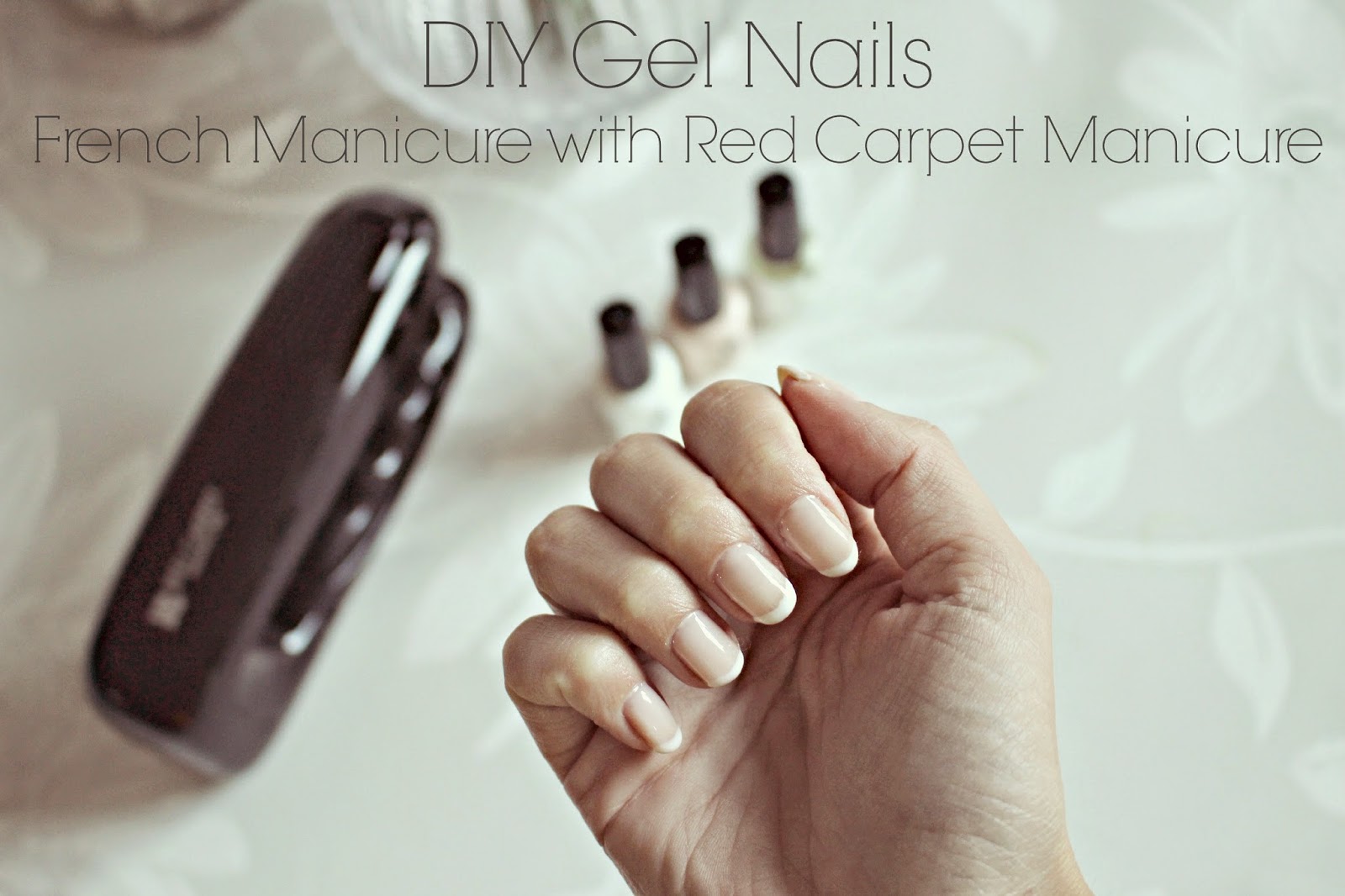 DIY French Manicure - Gel Nails Tutorial - Fashion Mumblr