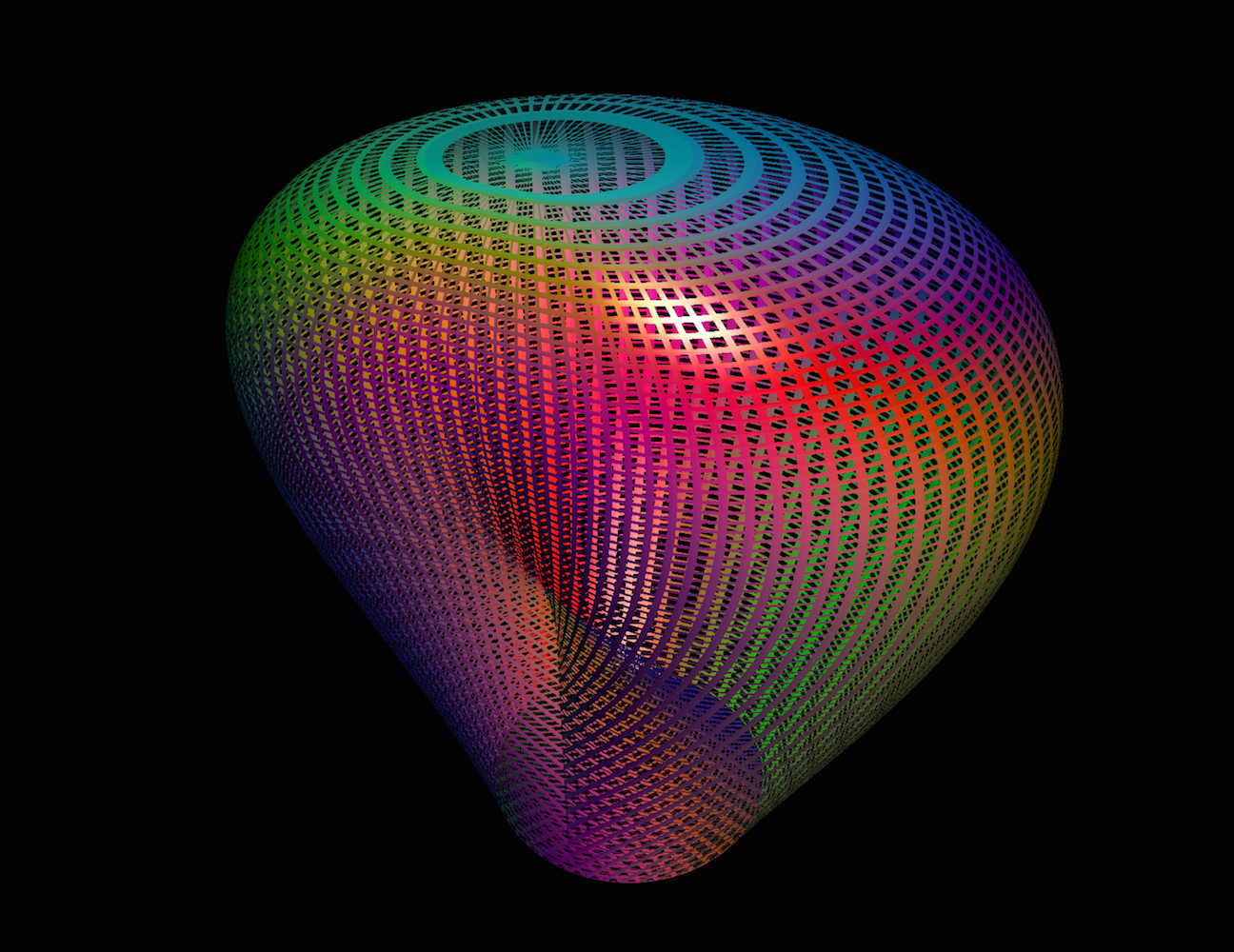 Nested Tori Some Cool Views of Projective Space