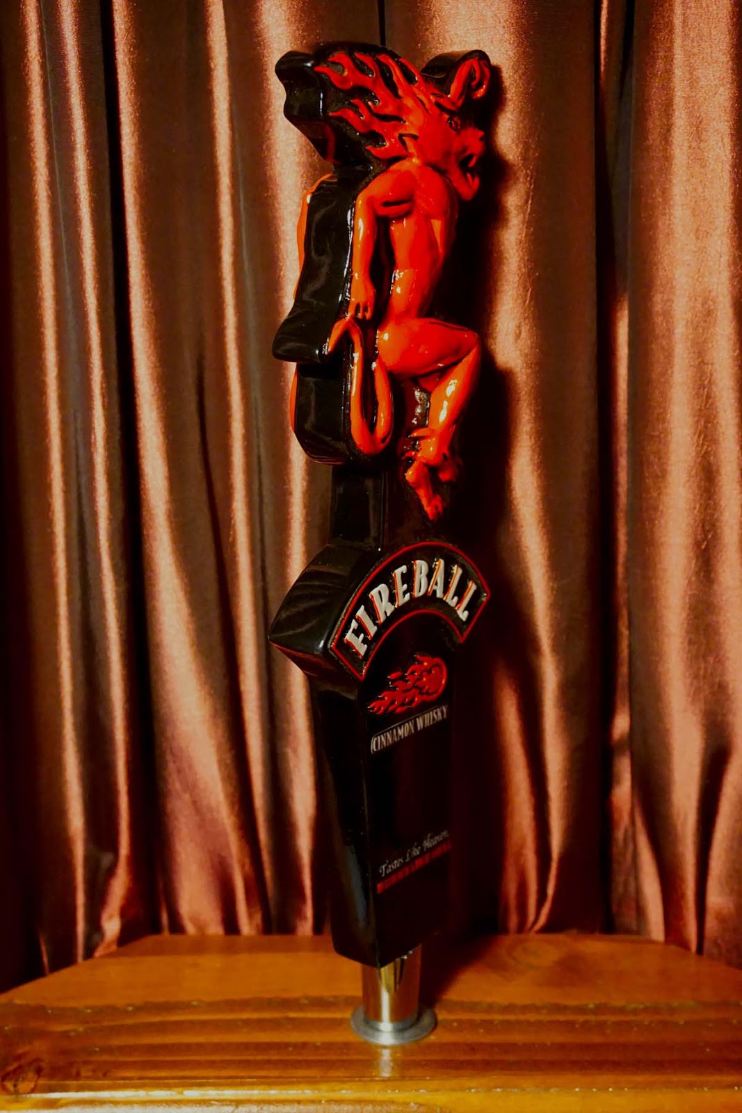 Tap Handle 546 Sazerac Fireball Cinnamon Whisky